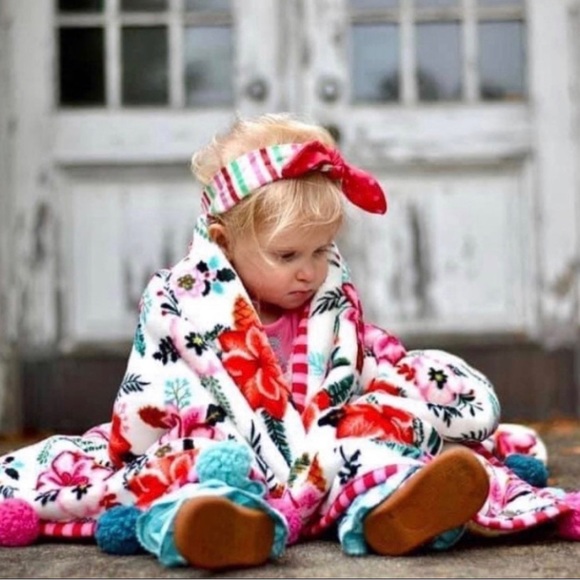 NWT Matilda Jane All Snuggle Up Sherpa Blanket - Picture 3 of 3